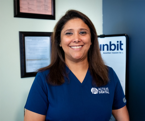 The founder of Altius dental Gunjan Dhir, BDS, MS
